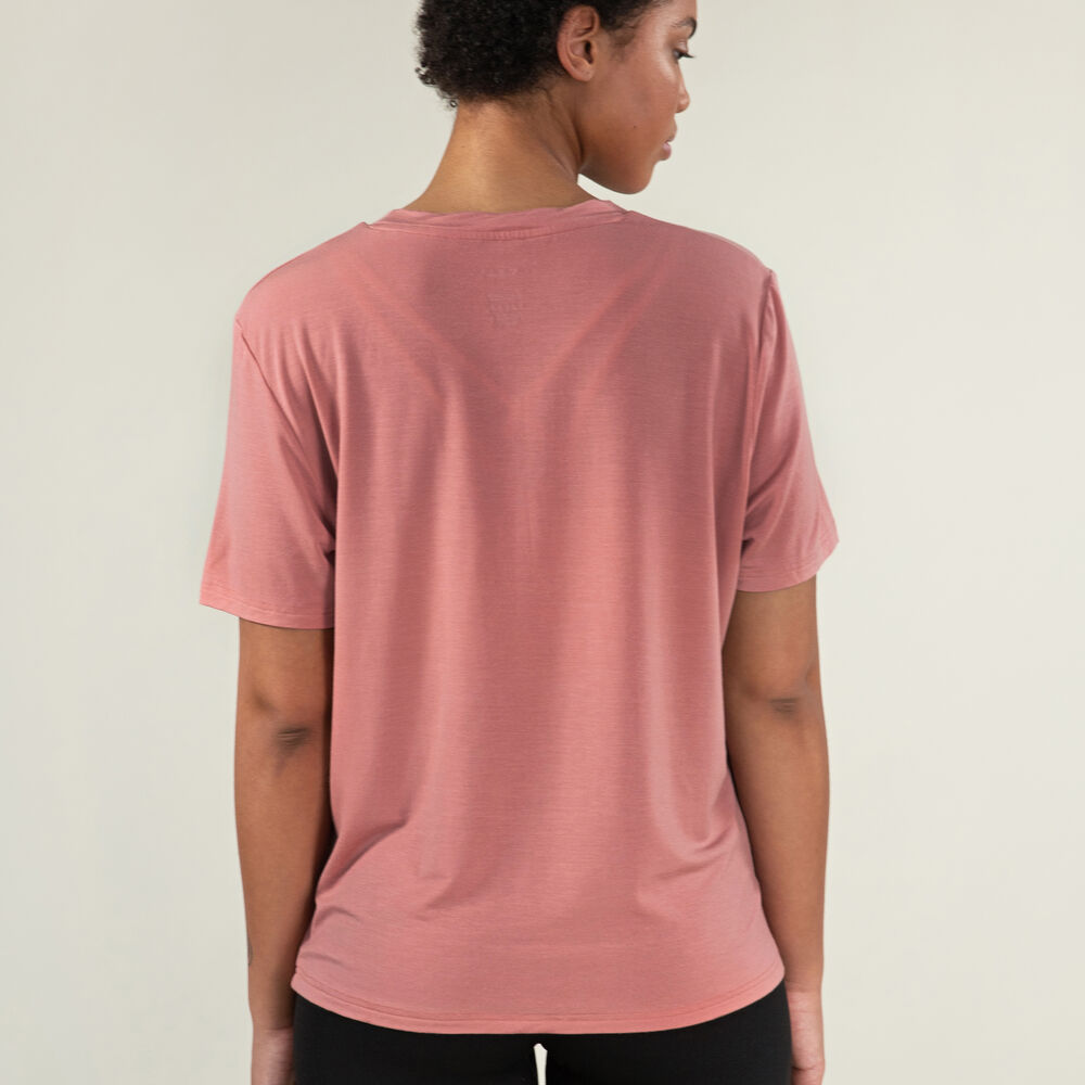 T-shirt Tencel™/Ull, light rust, hi-res